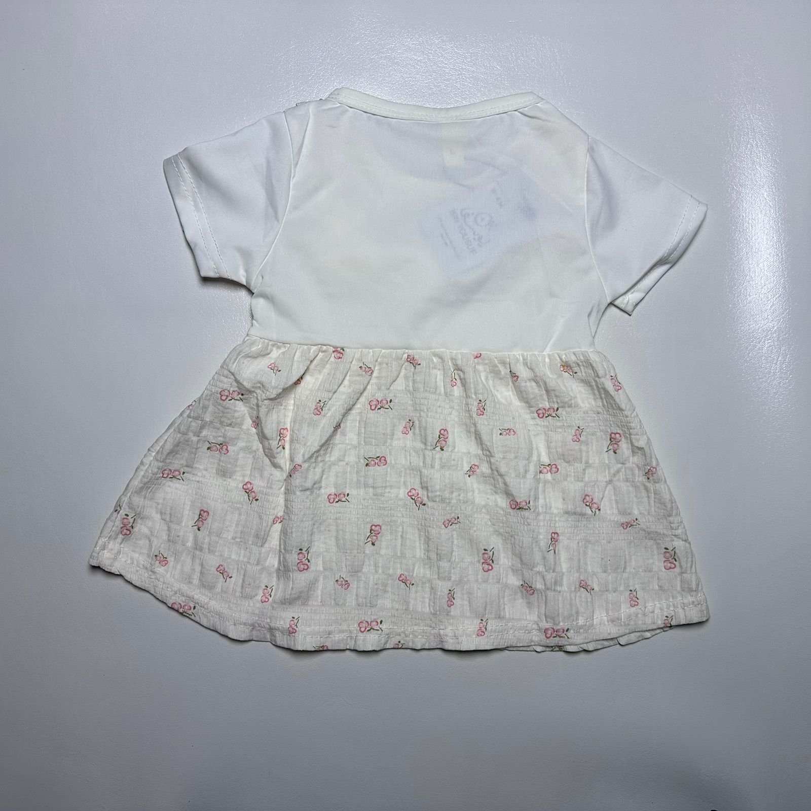 Baby Girl Floral Layered Frock - Image 2