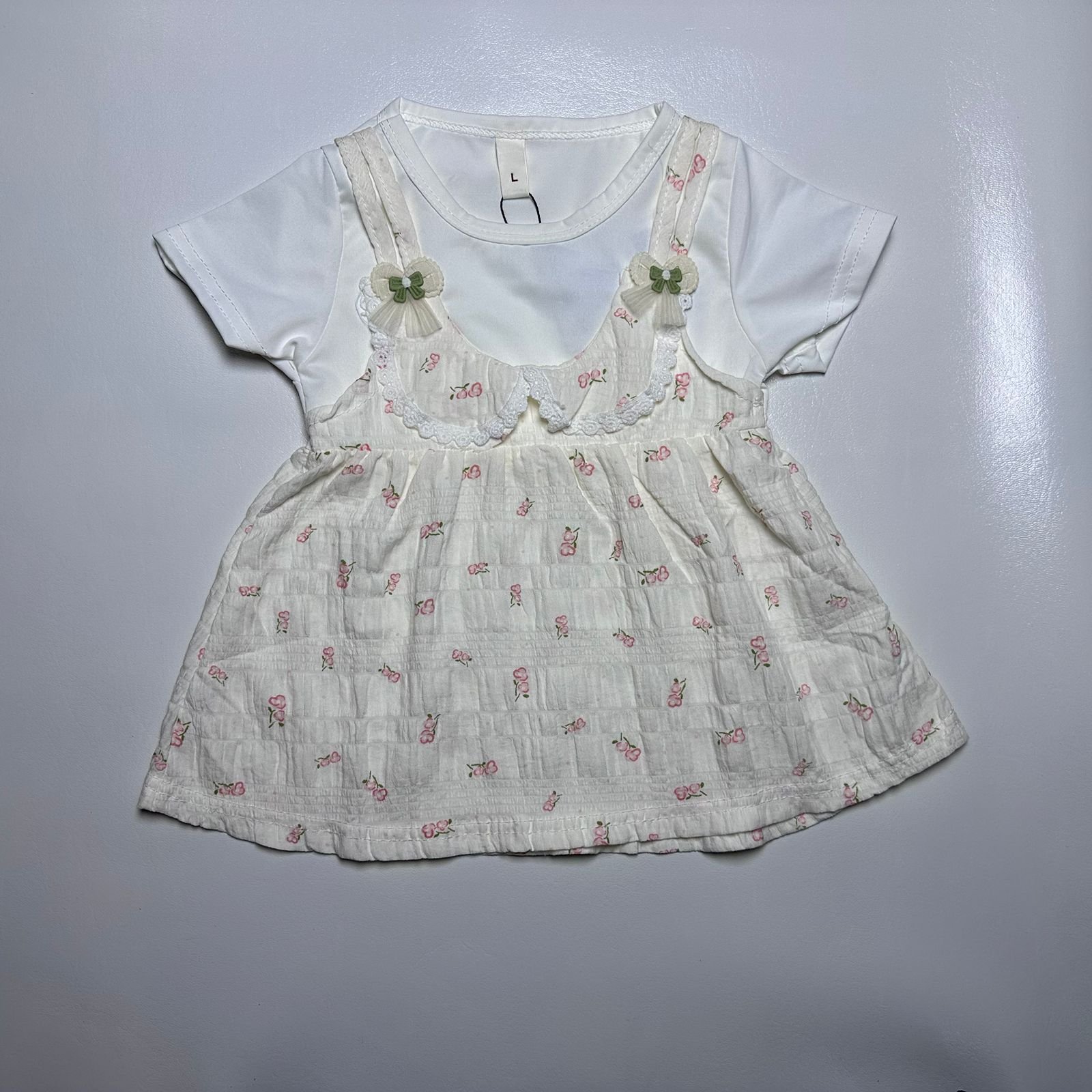 Baby Girl Floral Layered Frock
