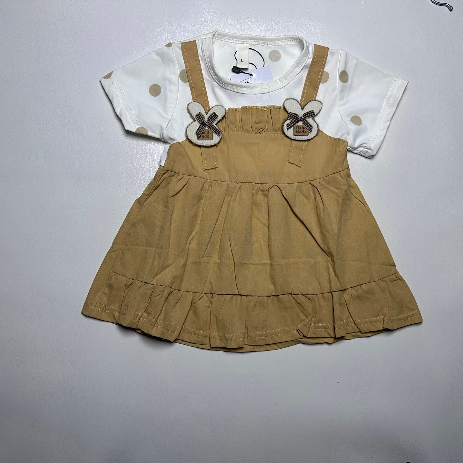 Baby Girl Frock and Trouser Set - Image 5