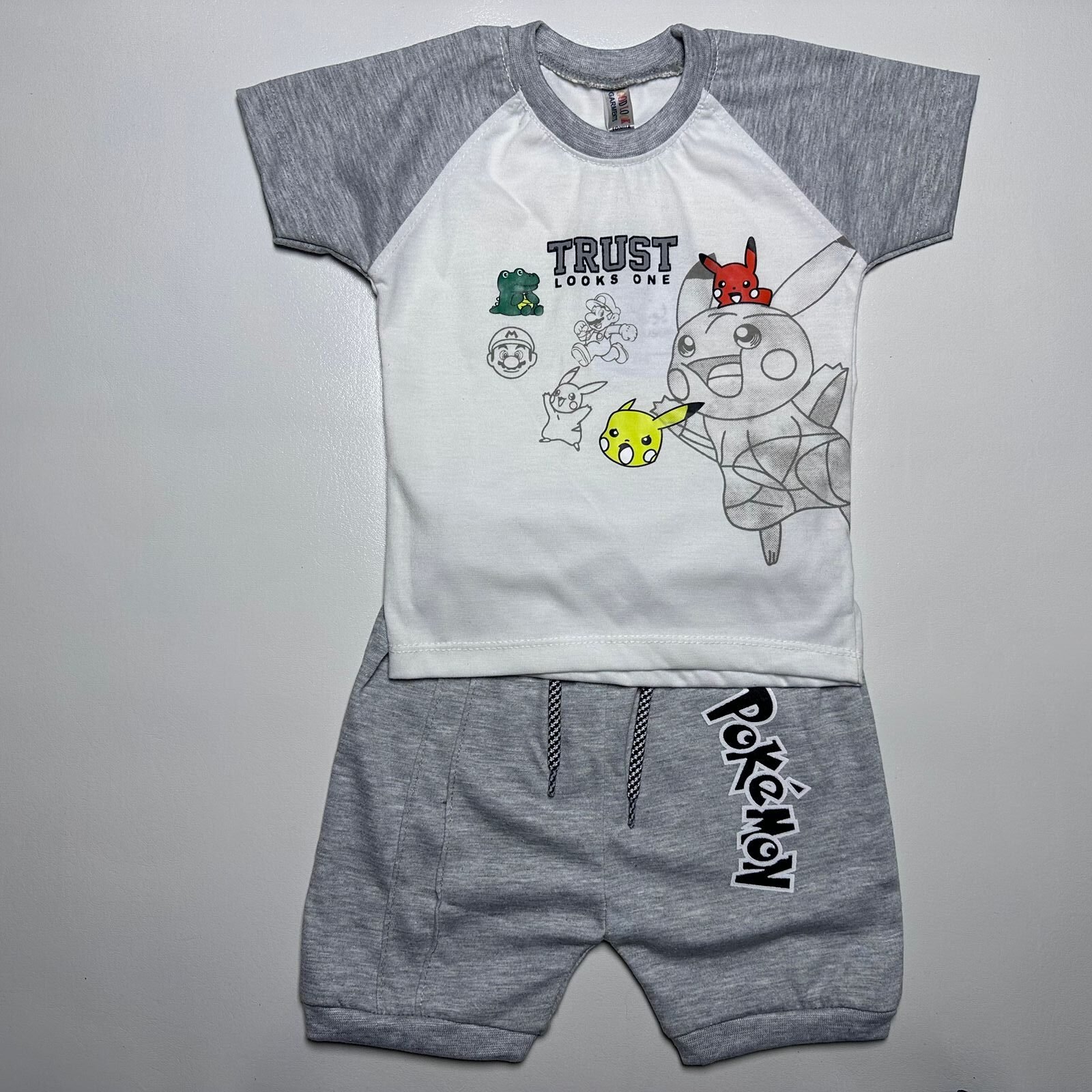 Grey and White Pokémon Theme Kids - Image 3