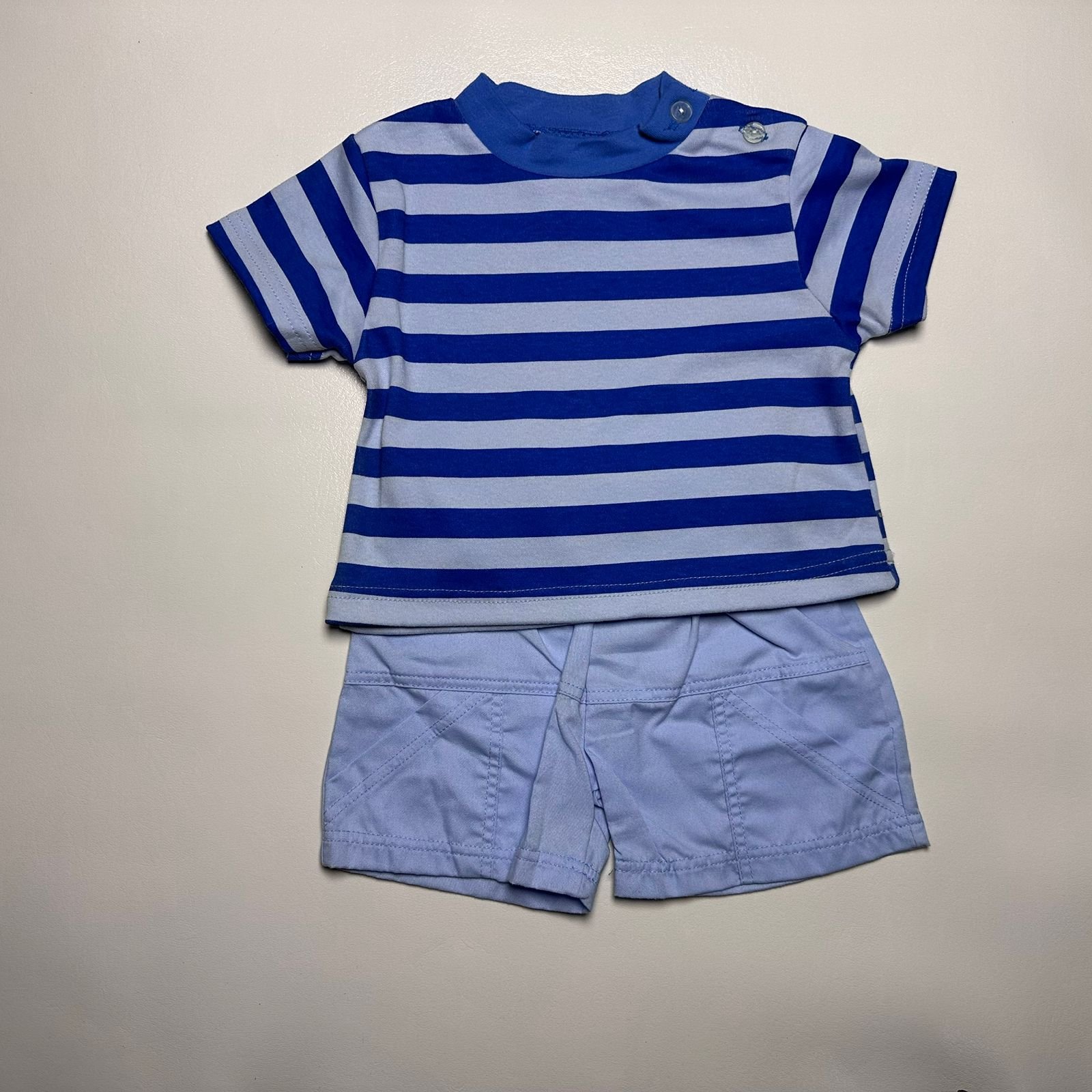 3-Piece Baby Boy Summer Outfit Set - Image 3